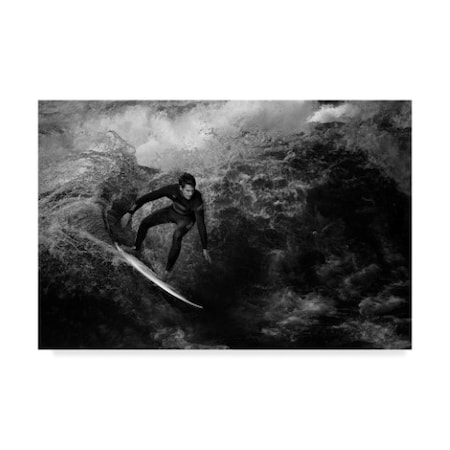 Christoph Hessel 'Surfing Kingdom To Come' Canvas Art,22x32